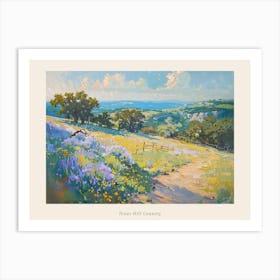 Western Landscapes Texas Hill Country 4 Poster Art Print