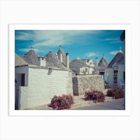 Trulli Houses Art Print