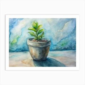 Potted Plant 5 Art Print