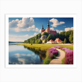 Castle In Poland landscape Art Print