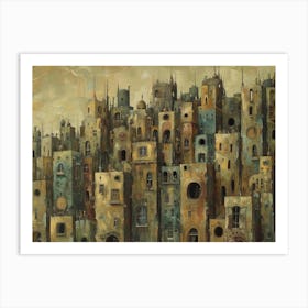 Cityscape 45 Art Print