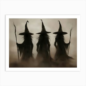 Witches 2 Art Print