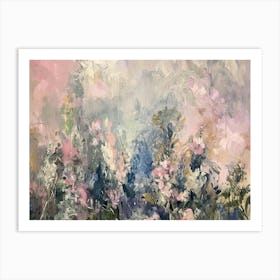 Pink Flowers 18 Art Print