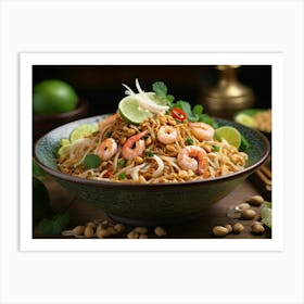 Pad Thai Art Print