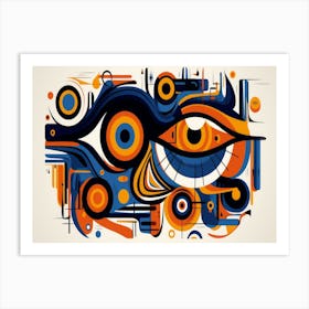 Eye Of God 3 Art Print