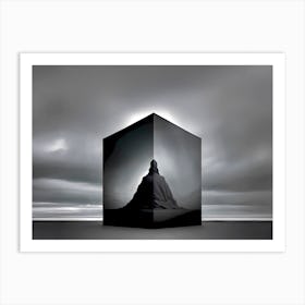 Buddha In The Box Art Print