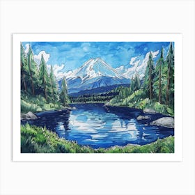 Mt Mtn Art Print