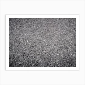 Gravel Texture Art Print