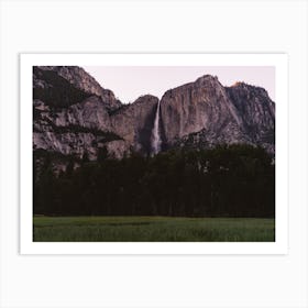 Yosemite Sunset Art Print