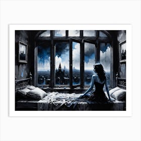 Gothic Nights Art Print