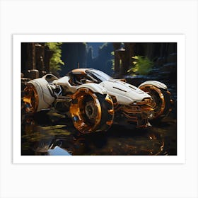 Futuristic Car Art Print