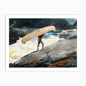 The Portage (1897), Winslow Homer Art Print