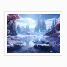 Fairytale Landscape 1 Art Print