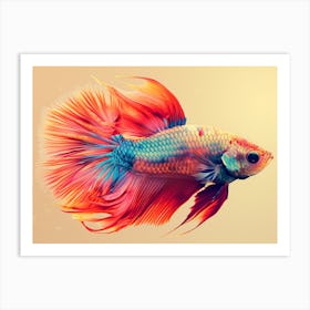 Siamese Catfish 8 Art Print