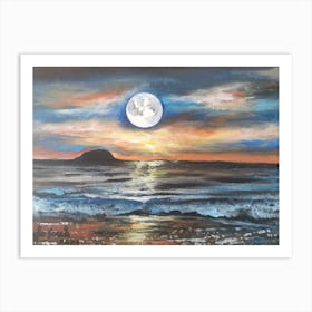 Moonlight Dawn Art Print