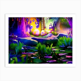 Lily Pond Art Print