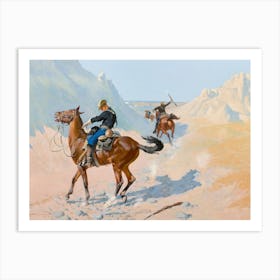 Vintage Southern Cowboys Art Print