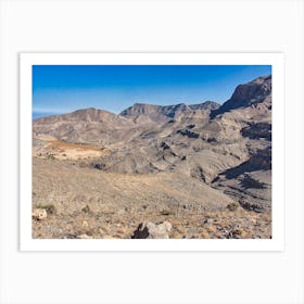 Oman Desert Landscape Poster