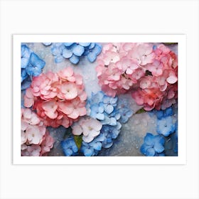 Hydrangeas 36 Art Print