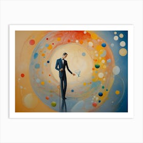 Man In A Suit Art Print