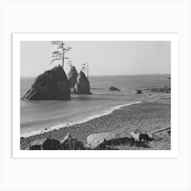 Tillamook County, Oregon, The Coast By Russell Lee Art Print