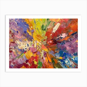 Abstract Painting 987 Art Print