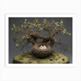 Nest Of Eggs Art Print