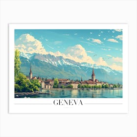 Geneva Switzerland 1 Art Print