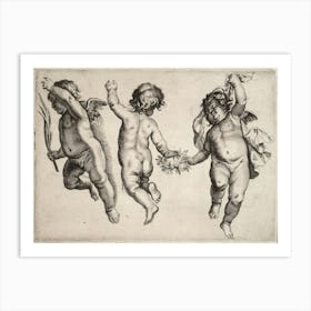 Cupids By Person 1 Art Print