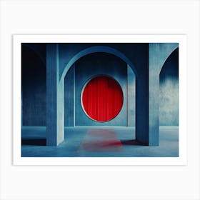 Red Door 1 Art Print