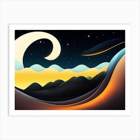 Night Sky Art Print