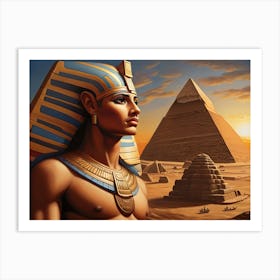 Egyptian Pharaoh Art Print