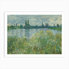 Banks Of The Seine, Vétheuil (1880), Claude Monet Art Print