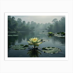 Lotus Flower 9 Art Print