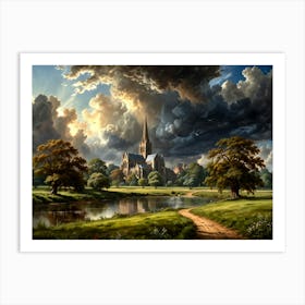 Salisbury Cathedral Art Print