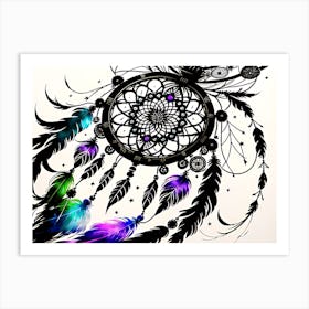 Dream Catcher 12 Art Print