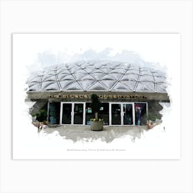 Bloedel Conservatory, Fairview & South Granville, Vancouver Art Print