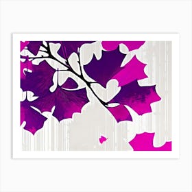 Ginkgo Leaves 39 Art Print