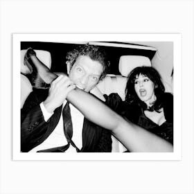 Vincent Cassel & Monica Bellucci Art Print