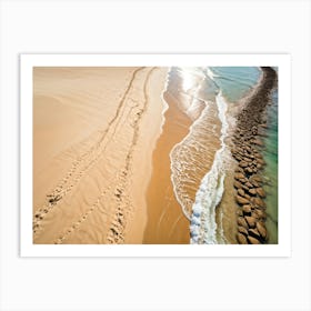 Sand Dunes On The Beach 1 Art Print