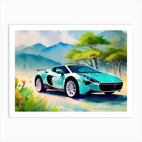 Lamborghini 1 Art Print