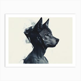 Wolf Head Art Print