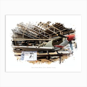 Darwin Aviation Museum, Darwin, Northern Territory Art Print