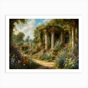 Garden Path Art Print