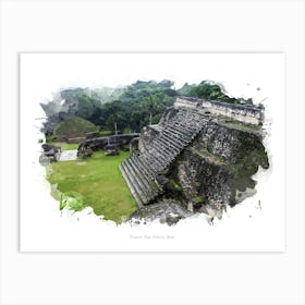 Caracol, Cayo District, Belize Art Print