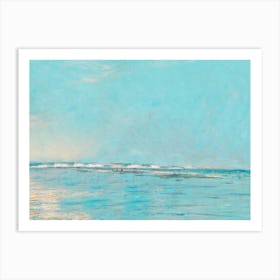 Beach At Dusk Art Print