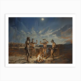 Boys Night Out 1 Fy H Art Print