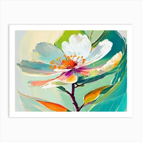 Flower Painting 11 Art Print