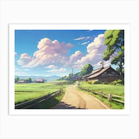 Country Road 2 Art Print