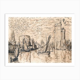 La Rochelle (1912), Paul Signac Art Print